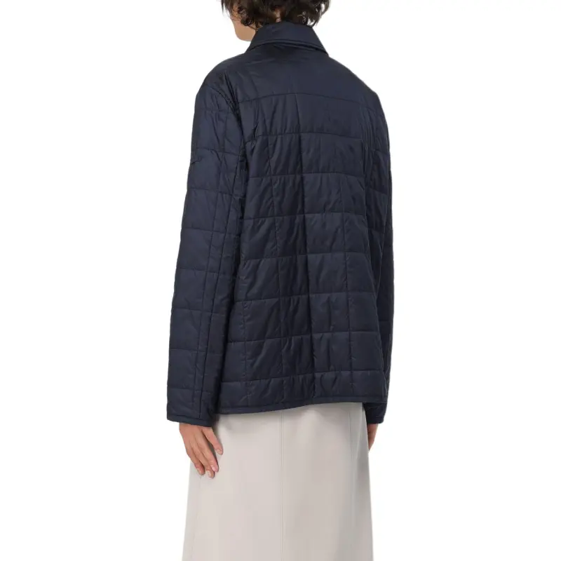 MaxMara Buttoned Quilted Jacket-2