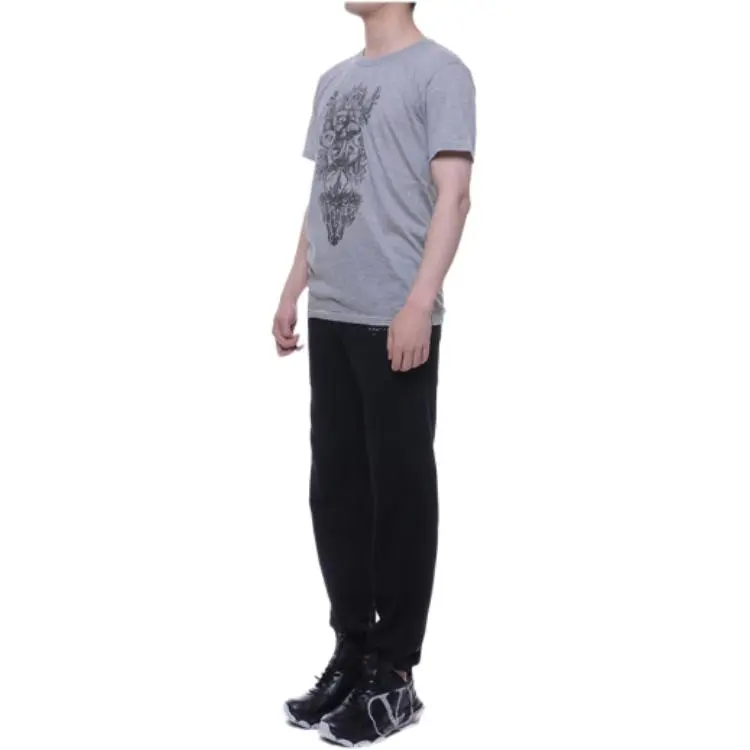 BALMAIN T Shirts Men Gray-3