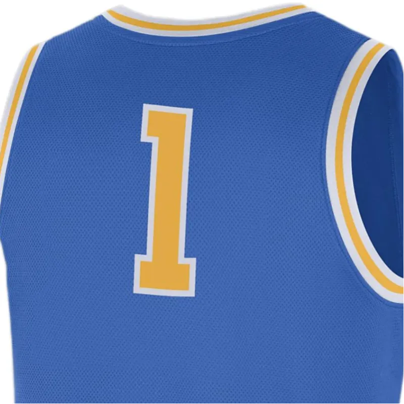 JORDAN Ucla Bruins Replica Men's JORDAN Brand College Basketball Jersey-3