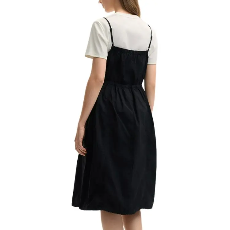 FILA Lifestyle Slip Dress Women's Jet Black-3
