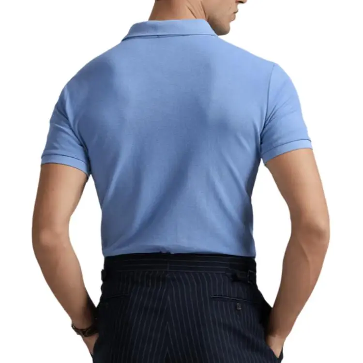 Ralph Lauren Logo Embroidered Straight Hem Polo Shirt-3