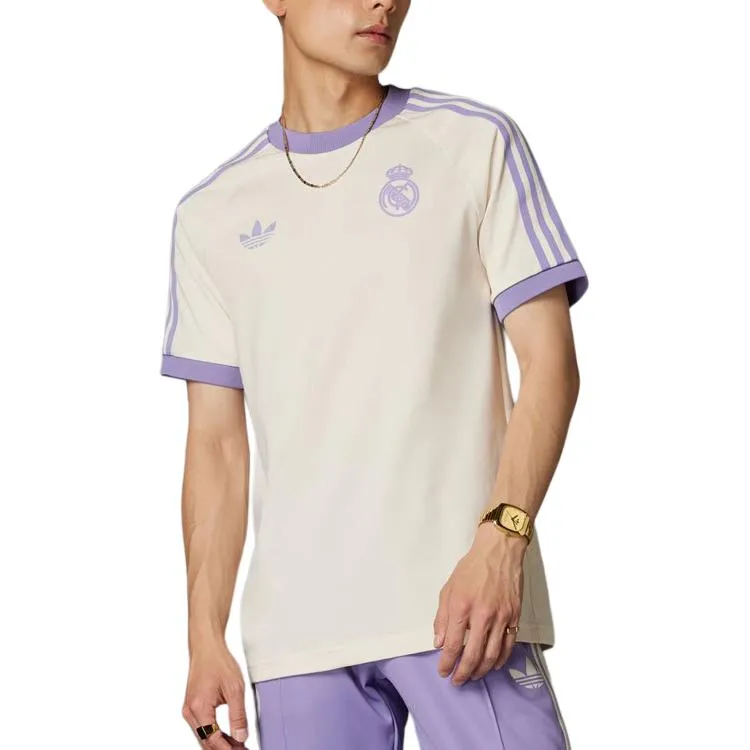 Adidas Originals Free Shipping With AdiClub Real Madrid Adicolor Classics 3 Stripes Tee-2