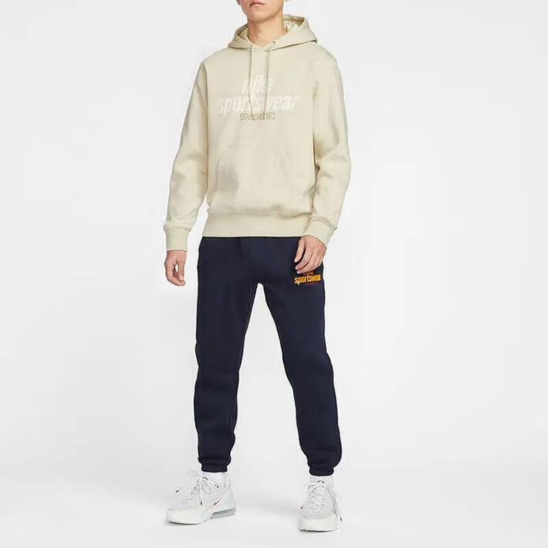 Nike SportswearClub AS M NK BB PO HDY NSW GFX Sweatshirt Men's Apricot-2