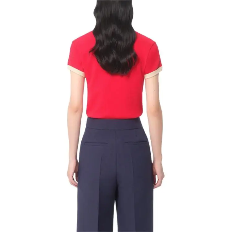 Valentino Chez Valentino Printed Crewneck T Shirt-2