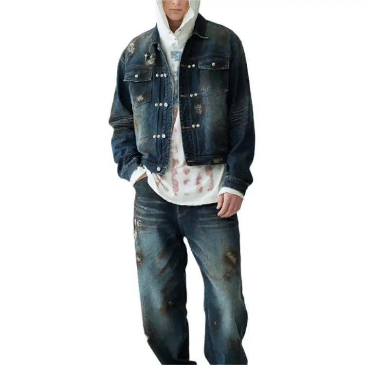 THUG CLUB Burn Down Jacket-2