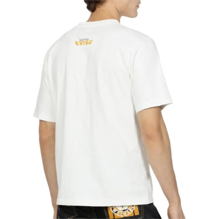 EVISU T Shirts Men White-3