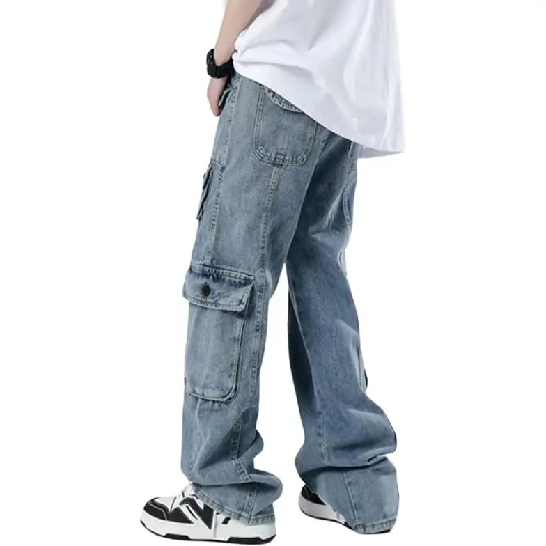 NHZN Jeans Unisex Blue-7