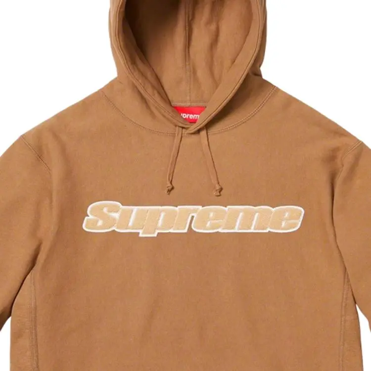 Supreme Chenille Hooded Sweatshirt-1