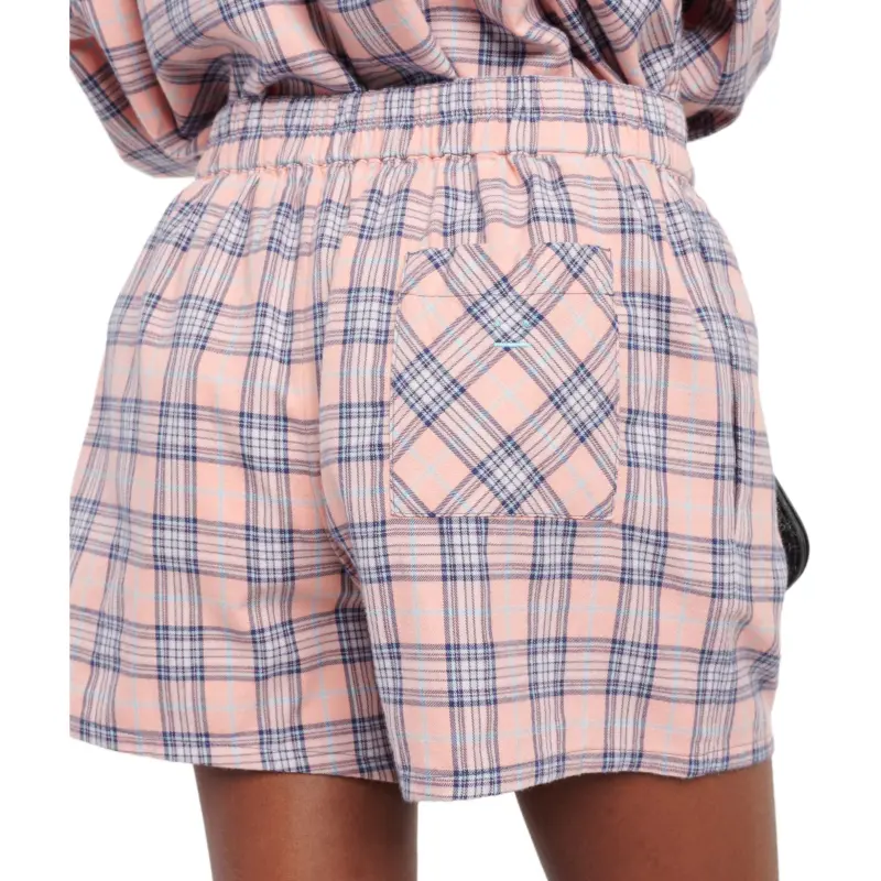 Acne Studios SS24 Casual Shorts Women's Pink Blue-3