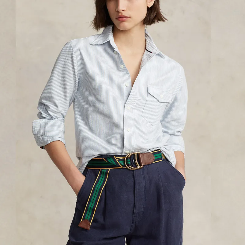 Polo Ralph Lauren Shirts Unisex Blue-4