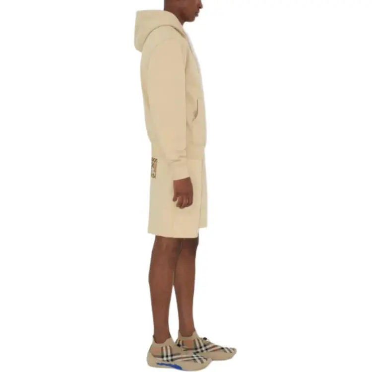 Burberry Check Label Track Shorts-3