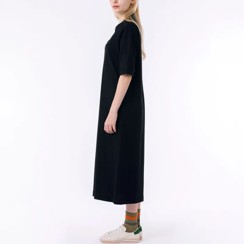 LACOSTE Short Sleeved Dress Women's Black-3