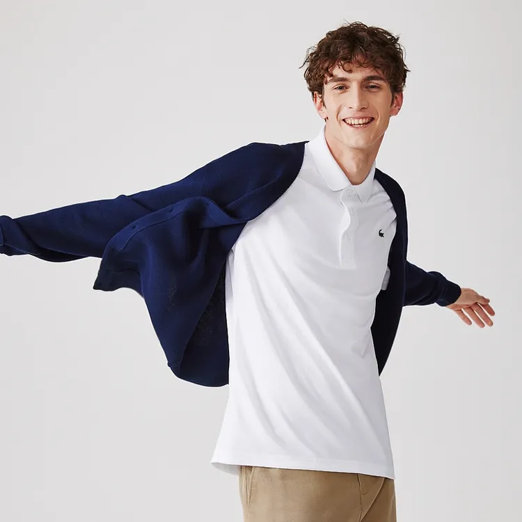 LACOSTE Knitwear Men Navy Blue-1