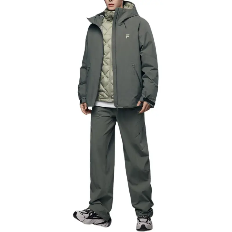 FILA FUSION Down Jacket Men's Eau Green-2