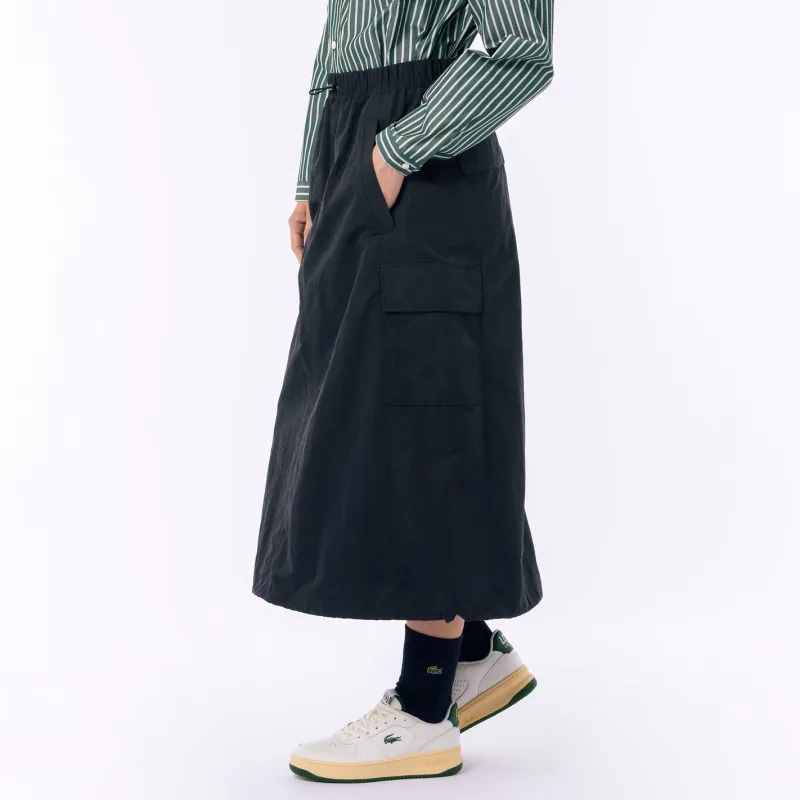 LACOSTE Casual Long Skirts Women's Black-4