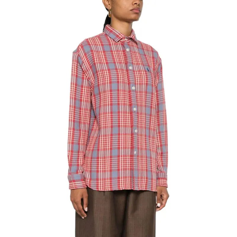 Polo Ralph Lauren Logo Embroidered Checked Shirt-4
