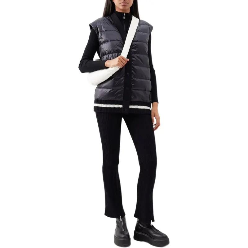 Moncler Vests Women's Black-3