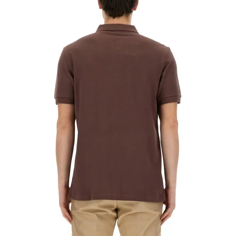 FRED PERRY Polo Shirt Men's Brown-1