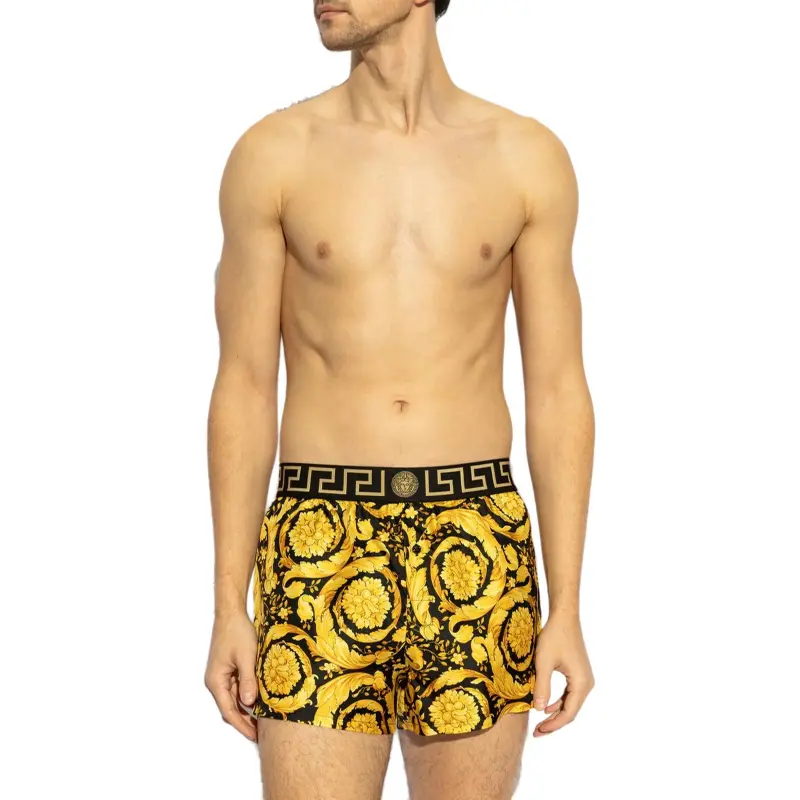 VERSACE Barocco Printed Shorts-1