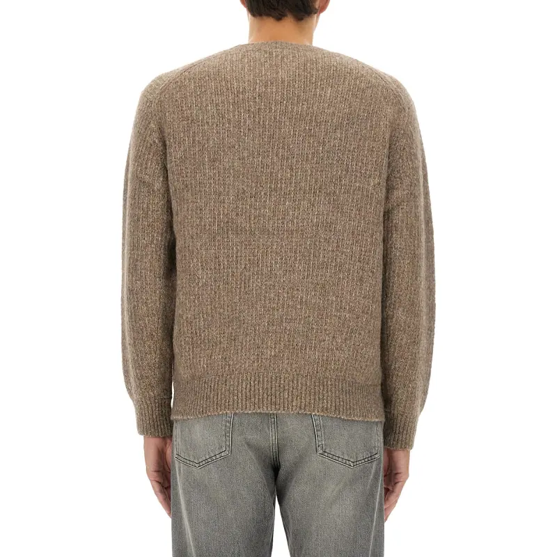 Sunflower Long Sleeved Crewneck Knitted Sweater-1