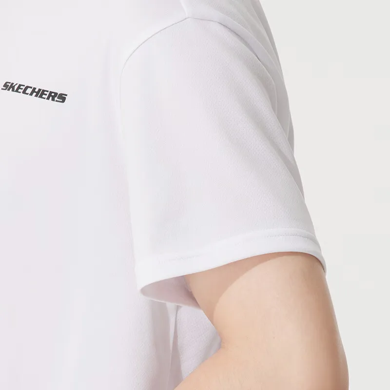 Skechers Sports Life Collection T Shirt Men's Bright White 0019-4