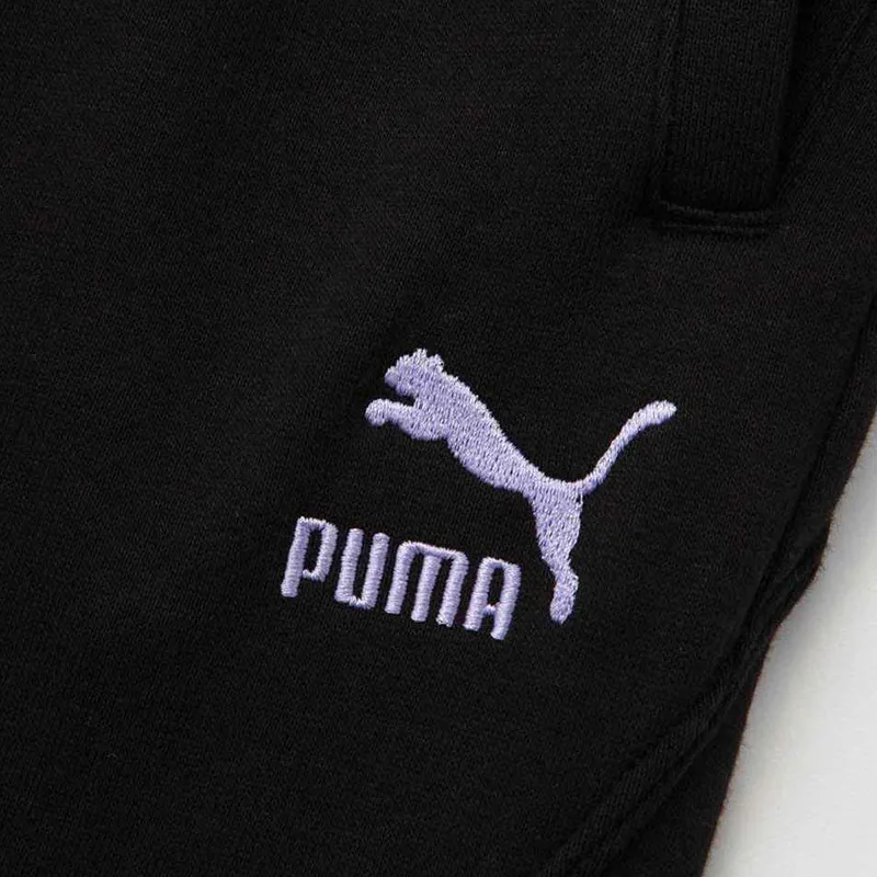 PUMA Knitted Sweatpants Women's Black-5