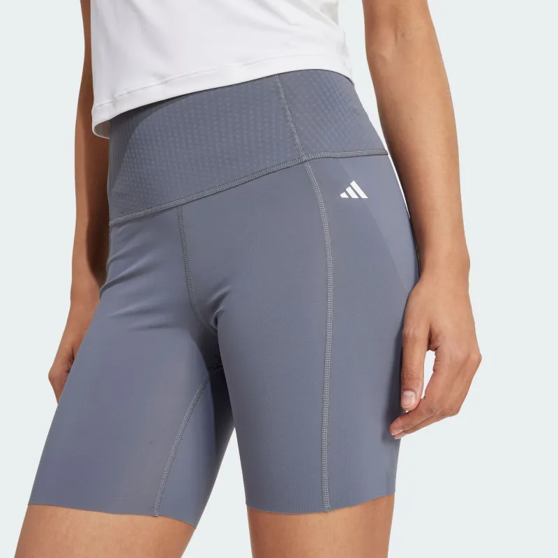 Adidas Power Casual Shorts Women's Asphalt Gray-4