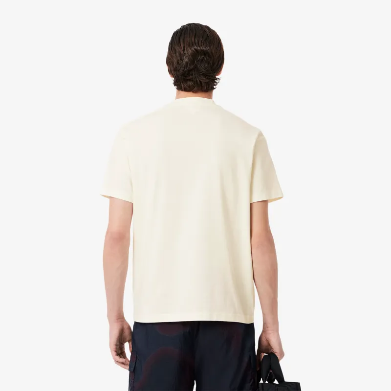 LACOSTE T Shirts Men Beige-2