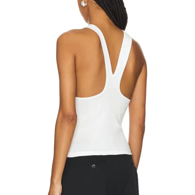 ST. AGNI Tank Tops Women's White-1