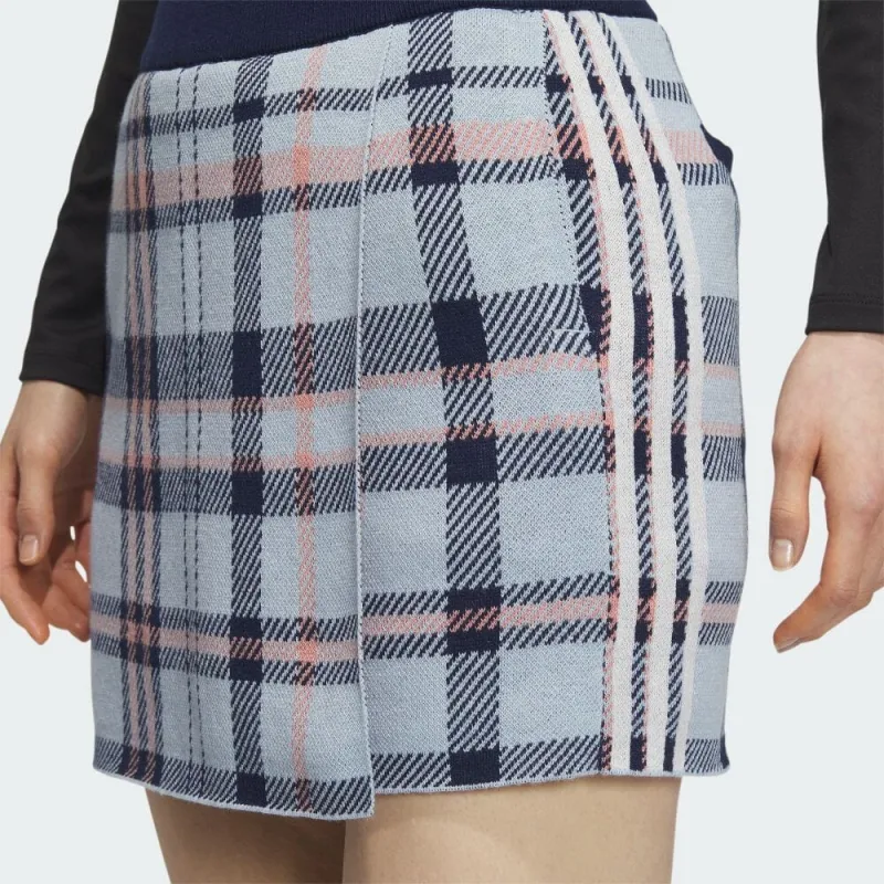 Adidas Casual Short Skirts Women's Miracle Blue-4