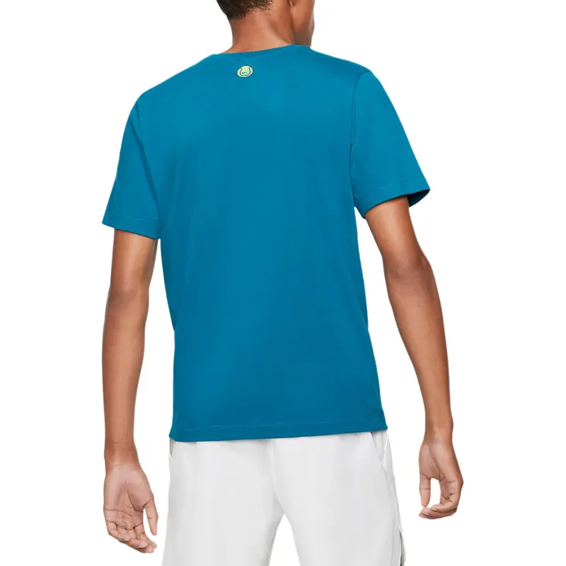 Nike Court Slam T-Shirt Men's Green-1