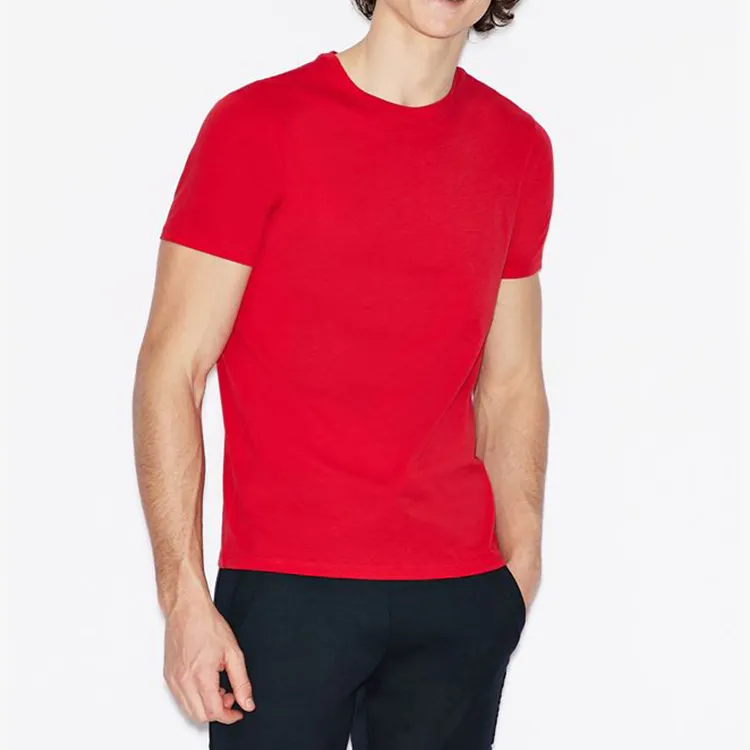 ARMANI EXCHANGE T-Shirts Men Red-1