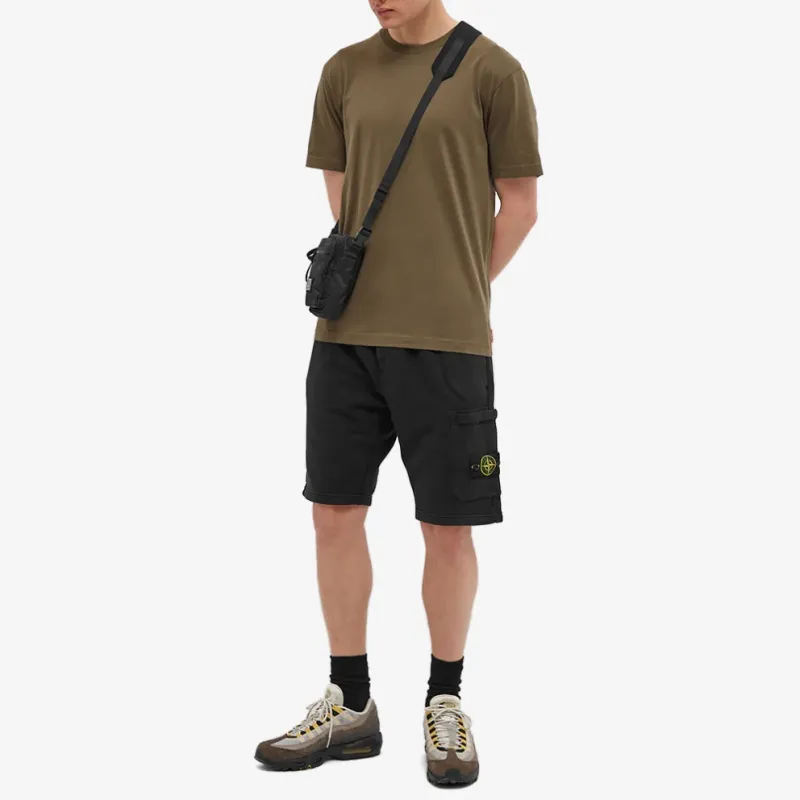 STONE ISLAND Compass badge Track Shorts-3
