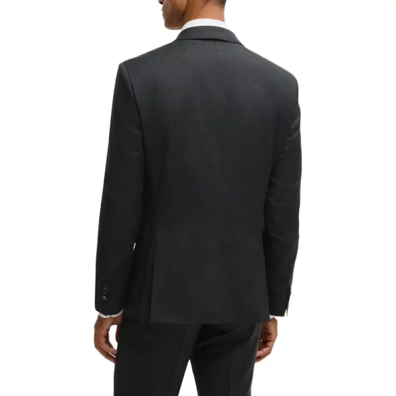 HUGO BOSS Business Suit Men's Black-5