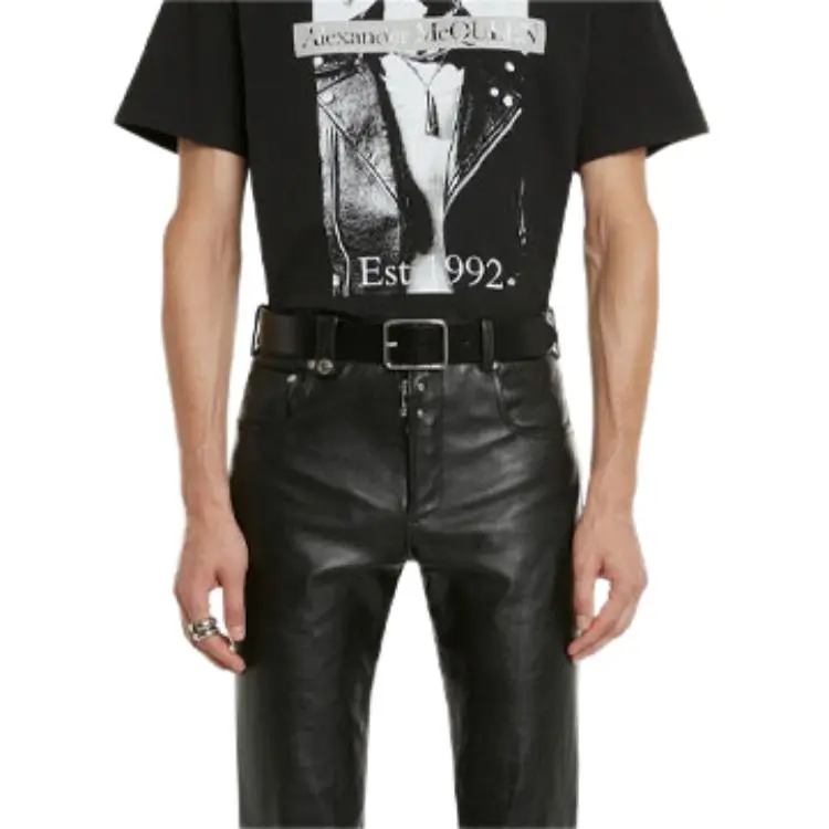 Alexander McQueen Graphic Printed Crewneck T-Shirt-5