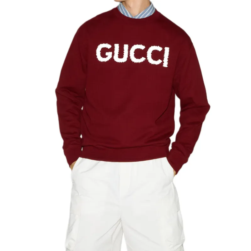 GUCCI FW24 Sweatshirt Men's Red-1