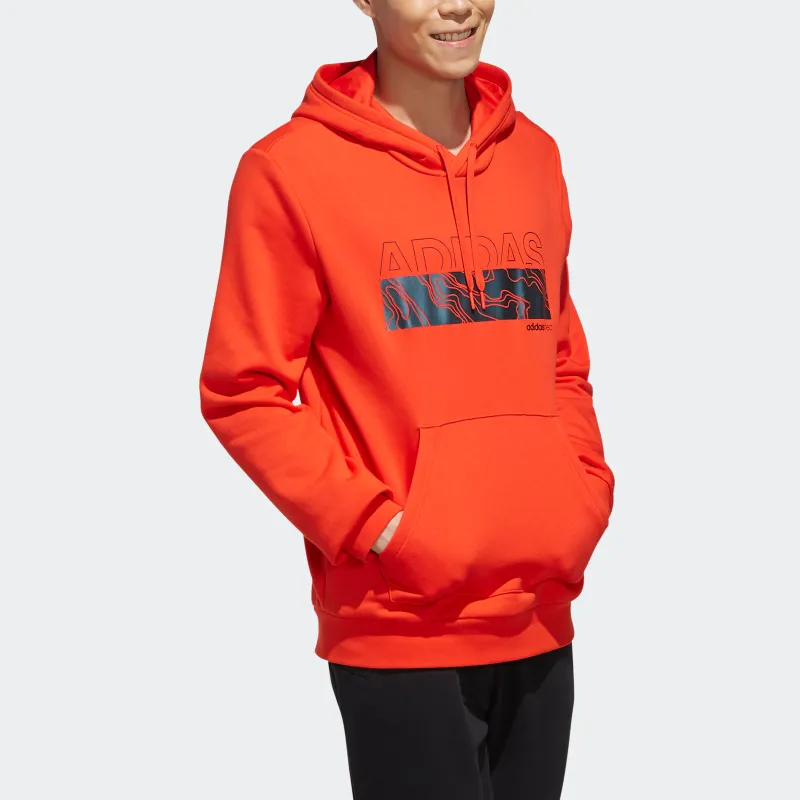 Adidas Neo Sweatshirts Men Bright Pink Red-3