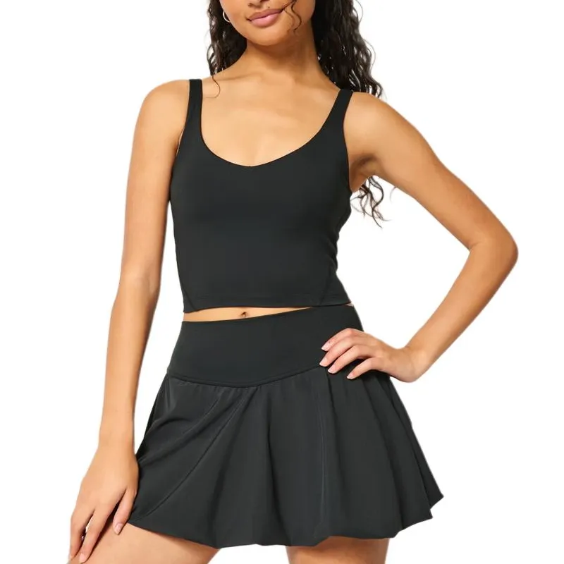 Hollister Tank Tops Women's Black-1