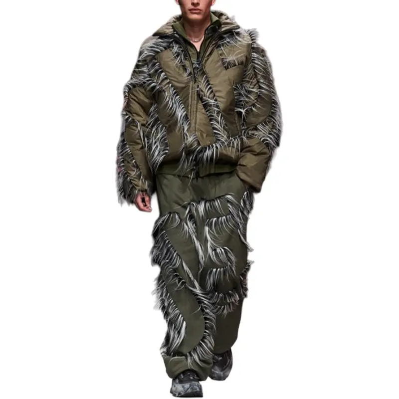 DIESEL P Bimy Fur Track Pants-3