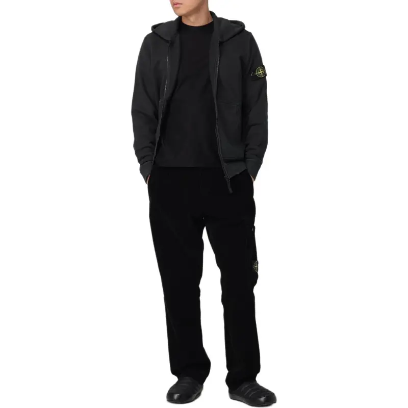 STONE ISLAND Zip Hoodie-2