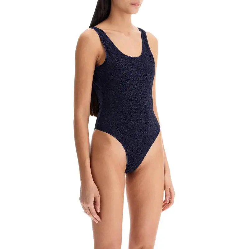 Oséree Lumière Sporty Scoop Neck Swimsuit-1