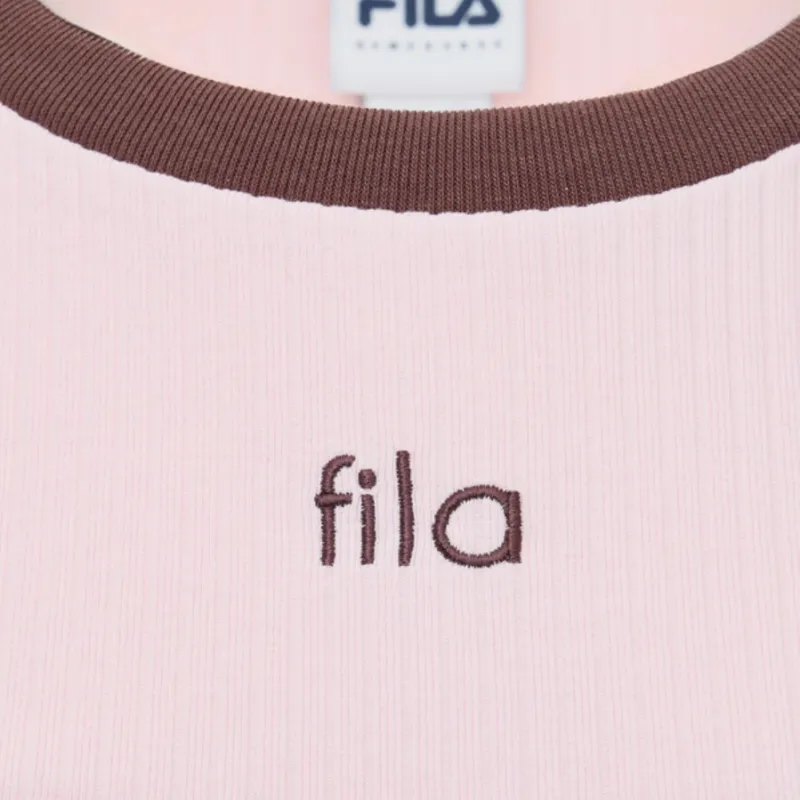 FILA T Shirt Women's Light Pink-3