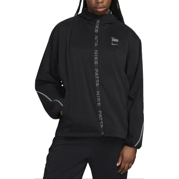 Nike x Patta Jackets Coats Asia Version Unisex Black XXL - POIZON