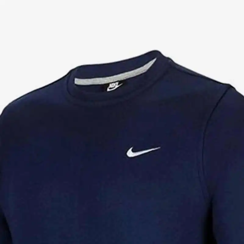 Nike Sweatshirts Men Dark Blue-2