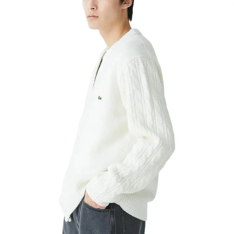 LACOSTE Sweaters Men White-4