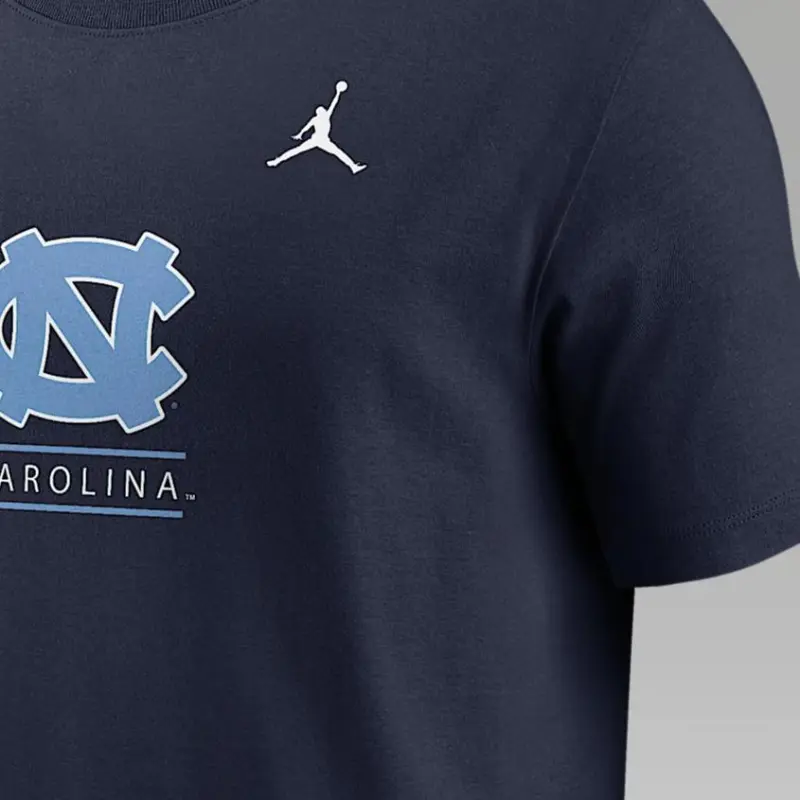 Jordan North Carolina Tar Heels Men's Jordan College T Shirt-2