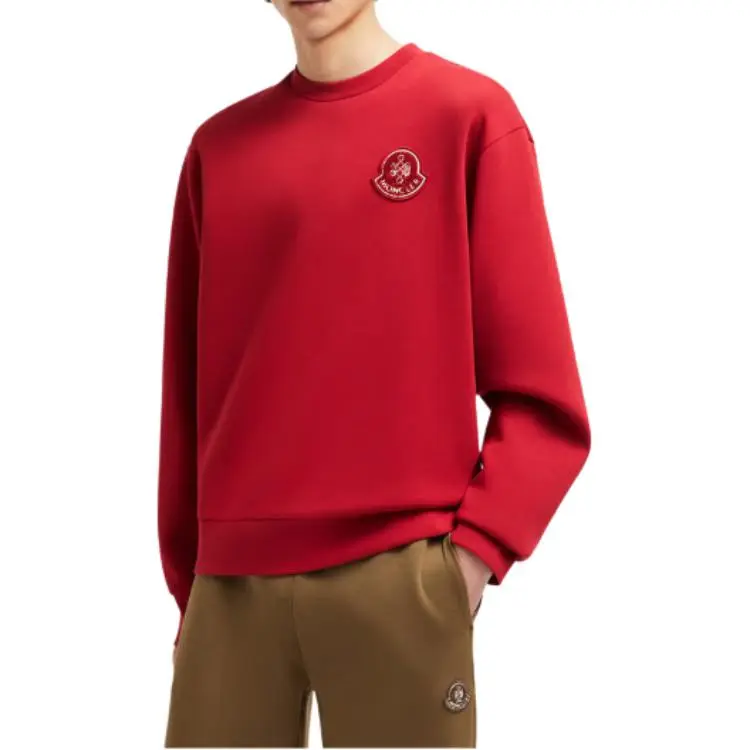 Moncler Year Of The Snake Patch Neoprene Sweatshirt-4