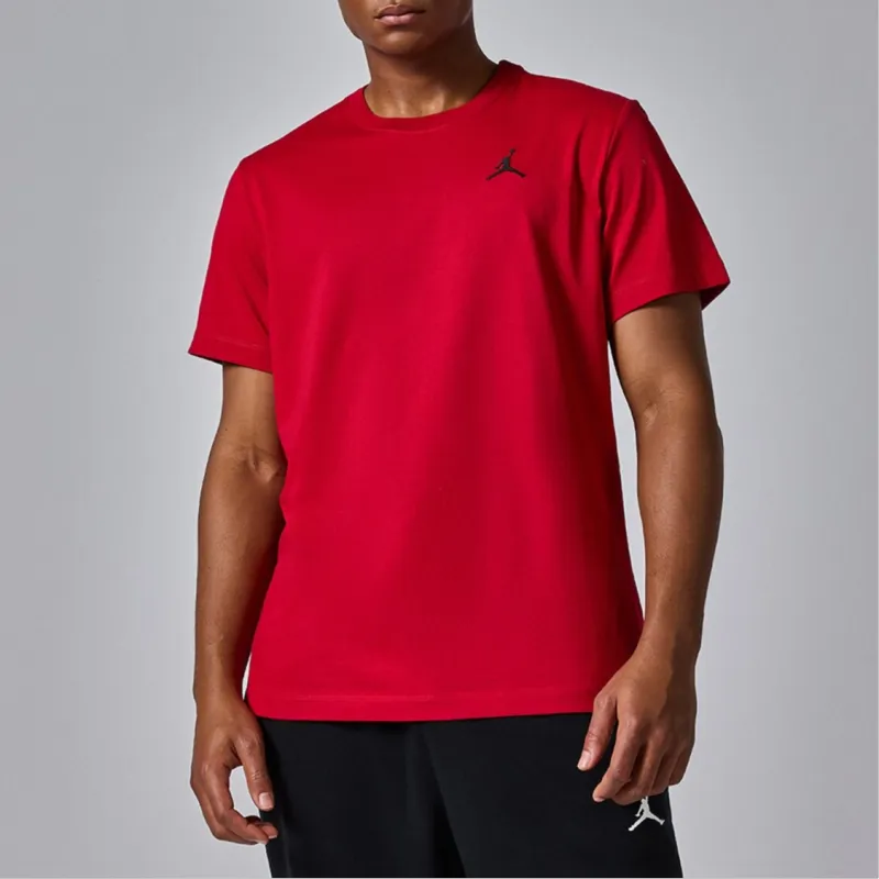 Jordan T Shirts Men Gym Red-6