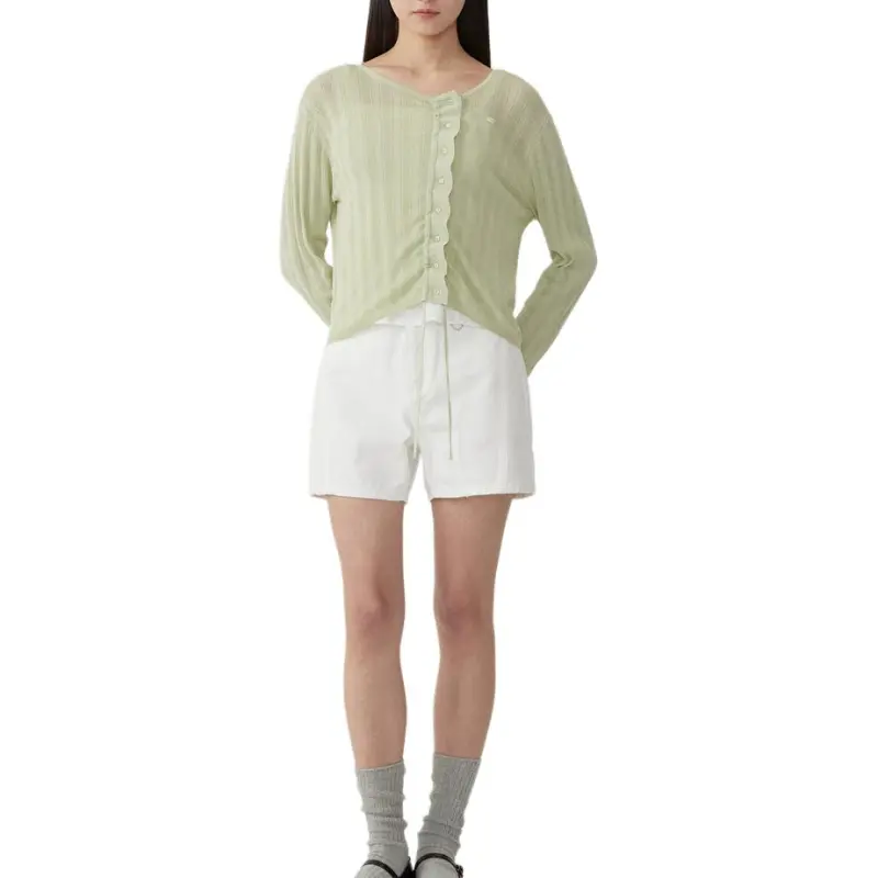 COVERNAT SS25 Knitwear Women's Lime-6