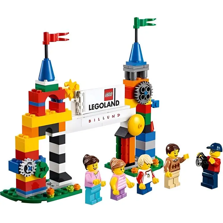 LEGO Amusement Park Themed Play Area Building Blocks 1001 2000pcs 40346-2